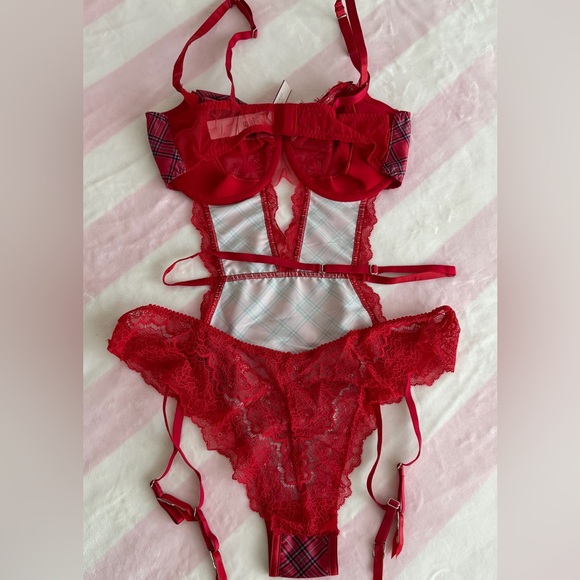 VS VERY SEXY Wicked Unlined Balconette Teddy size XL - Picture 6 of 11